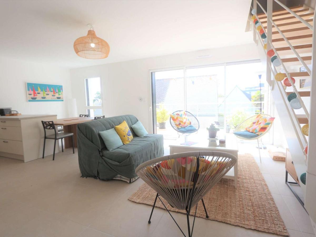 Duplex Lumineux A Benodet: Plage Et Thalasso A Pied, Terrasse, Parking Et Abri Velo Inclus - Fr-1-481-117 المظهر الخارجي الصورة