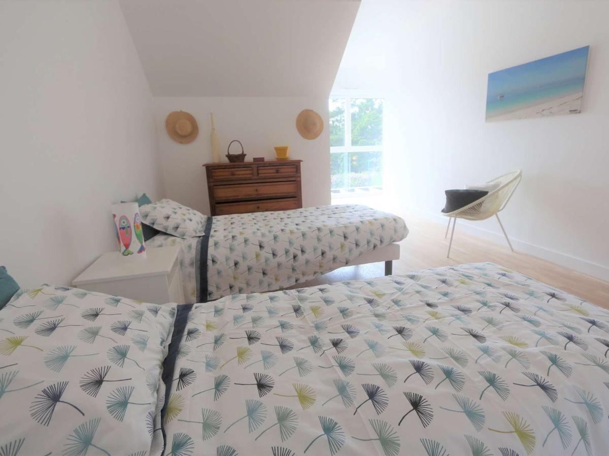 Duplex Lumineux A Benodet: Plage Et Thalasso A Pied, Terrasse, Parking Et Abri Velo Inclus - Fr-1-481-117 المظهر الخارجي الصورة