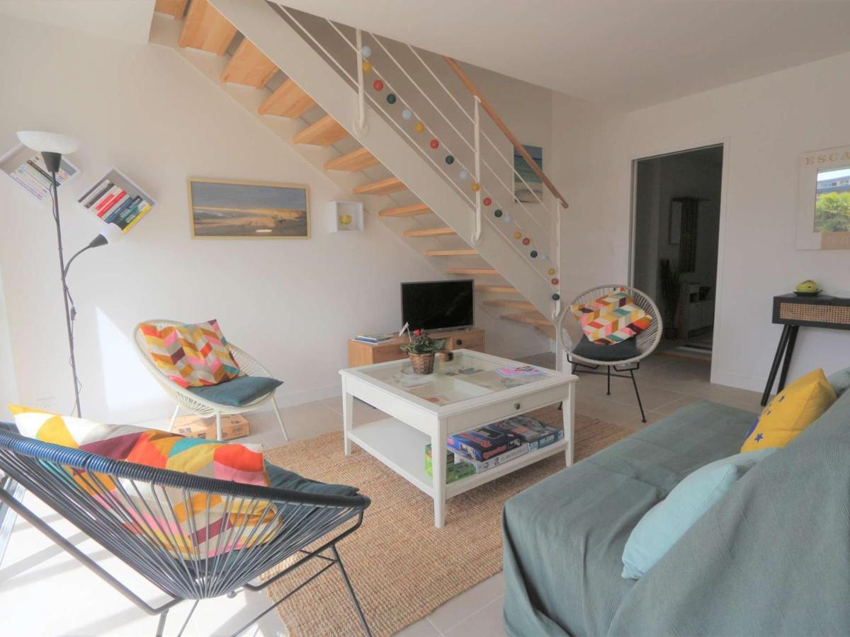 Duplex Lumineux A Benodet: Plage Et Thalasso A Pied, Terrasse, Parking Et Abri Velo Inclus - Fr-1-481-117 المظهر الخارجي الصورة