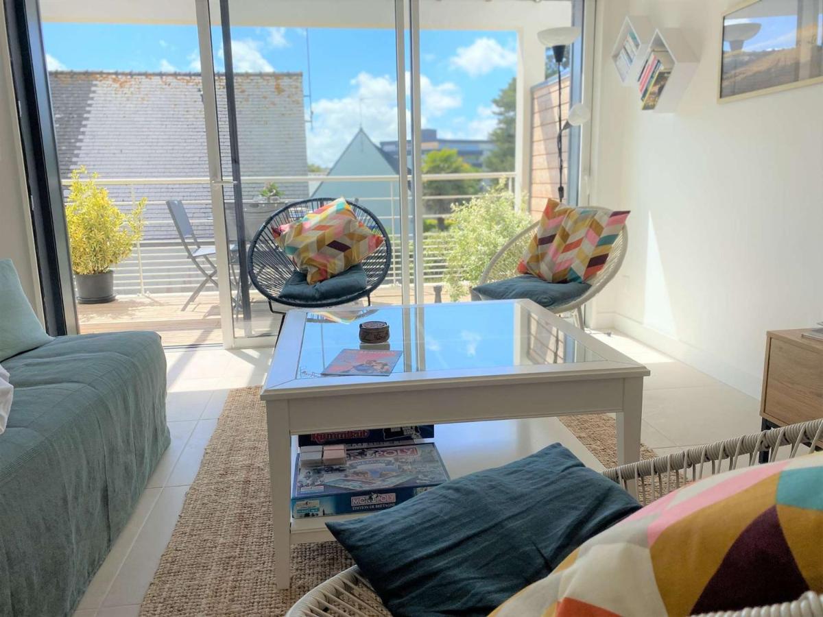 Duplex Lumineux A Benodet: Plage Et Thalasso A Pied, Terrasse, Parking Et Abri Velo Inclus - Fr-1-481-117 المظهر الخارجي الصورة