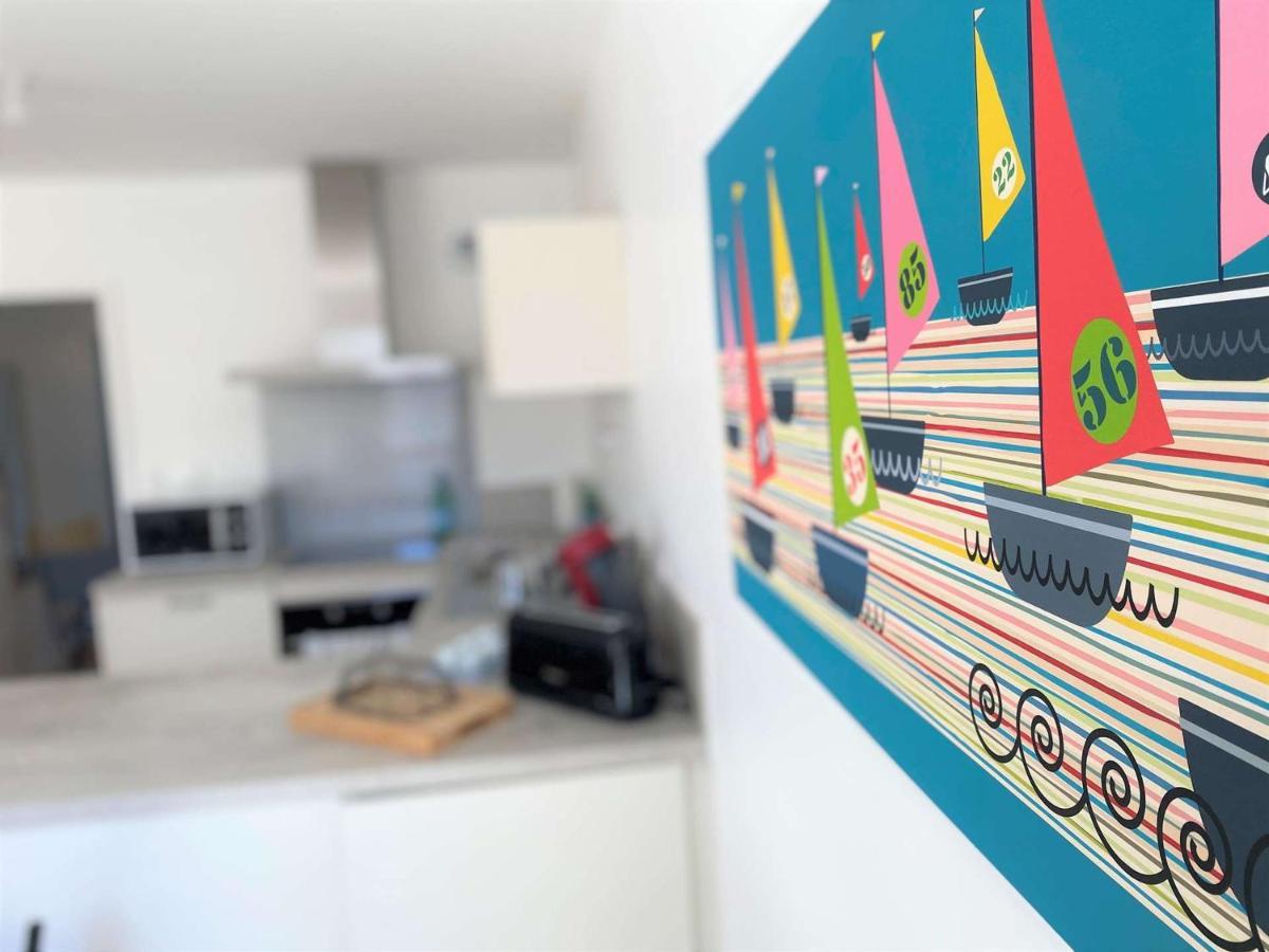 Duplex Lumineux A Benodet: Plage Et Thalasso A Pied, Terrasse, Parking Et Abri Velo Inclus - Fr-1-481-117 المظهر الخارجي الصورة